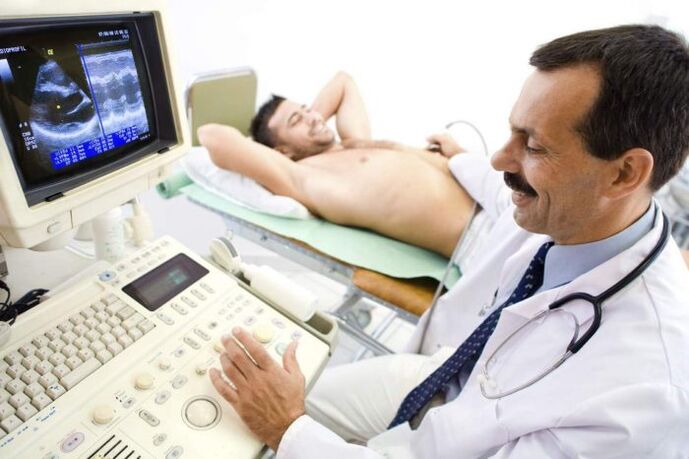 ultrazvočna diagnoza prostatitisa
